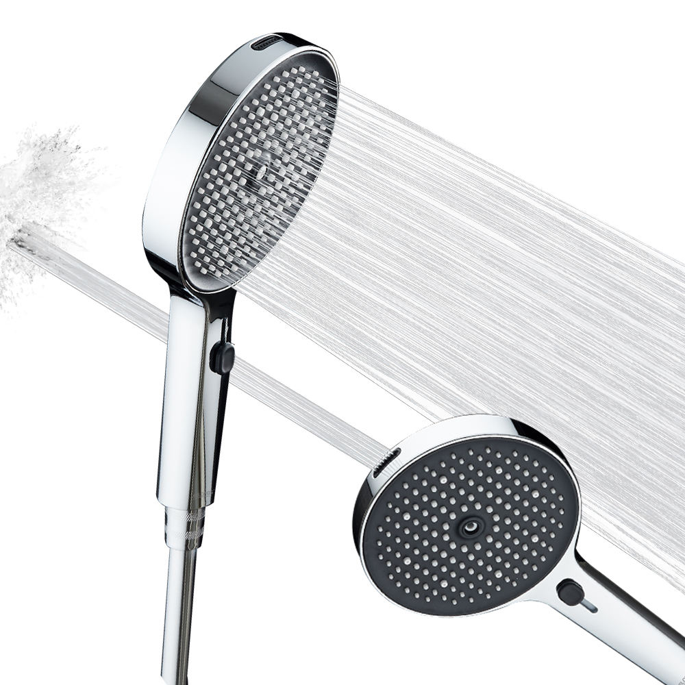 High Pressure Stepless Speed Change Handheld Shower Head